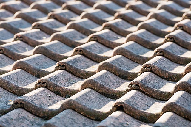 Concrete roofing tiles in San Clemente, CA